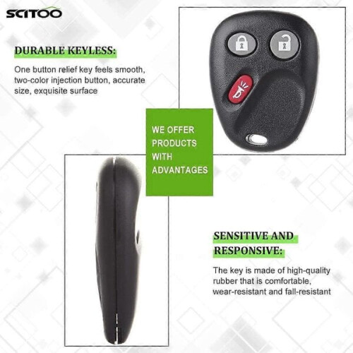 High Quality Brand New 2X Keyless Car Remote Control 2