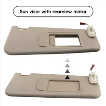+ Rechts Auto Interieur Zonneschermen voor 5 Serie F10 F11 F18 2011-2015 Beige 5116 7248 857 5116 7248 858