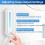 Automatic Soap Dispenser Wall Mount for Bathroom, 14.2oz Rechargeable Touchless Auto  Foaming Hand Soap Dispenser 1