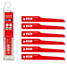 Fili di A Ricircolo D'Aria P4EV-6, 4" 24 TPI Lame per Corpo Pneumatico Fine per Seghe A Mandrino da 1/2", Taglio Metallo/Legno 6 Pezzi