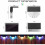 Tigrezy – Solar-LED-Außenwandleuchten, 4er-Pack 2