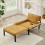 2 in 1 Folding Sofa Bed with Sleeping Function & USB/TypeC Ports, Extendable Single Chair with Cushion, Space-Saving Guest Bed for Livi 4