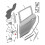 Citroen Celysee 2012–2017 Door Hinge Stop Check Belt Limit 3