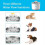 Bebedouro automático de 2,4 litros para cães e gatos. 4