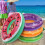 4 pcs inflatable fruit floats for the pool 3
