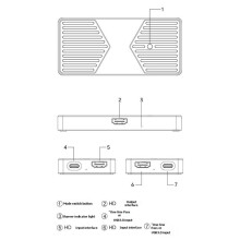 M.2 Dual-Protocol PC-Kopieerapparaat NVMe/ Bestandsoverdracht Tussen Systemen, Bestandsoverdracht Tussen Systemen, Scherm Delen