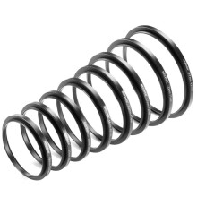 NEEWER Conjunto de Anéis Adaptadores de 8 Peças Feito de Alumínio Anodizado Premium 49-52-55-58-62-67-72-77-82 para Fotografia