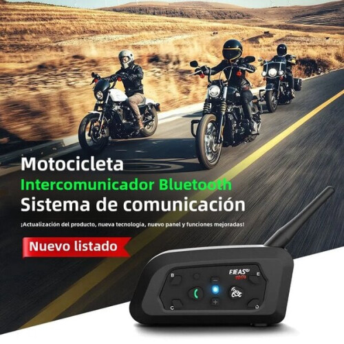 Κράνος μοτοσικλέτας EJEAS V6 PRO+/PLUS Bluetooth Walkie Talkie 6 οδηγοί 2
