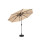 Aluminium 10ft 3 Tier Auto-tilt Umbrella (khaki) (No Base) 4