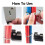 Professional Tie Kit Adjustable Zip Tightening Force Stainless Steel Automatic Cable Tie Cutting Tool 1
