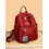 Damenrucksack, Polyester und Polyamid, rot – Klassisch, erg 4