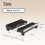 Adjustable Rolling Computer Cart with Wheels, Mobile CPU Floor Stand for Gaming Desktop PC Towers 5