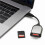 UHS-II USB-C Reader  to 300MB/S High-Speed Transfer Compact Type-C Card Reader for   Laptop 4K Video 6
