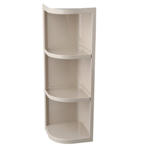 ÉTAGÈRE D'ANGLE BEIGE 1