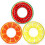 Inflatable Watermelon Swimming Ring Set, Durable Summer Pool Float 5