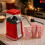 Gr8 Home 1200W Retro Red Hot Air Popcorn Maker Set 1