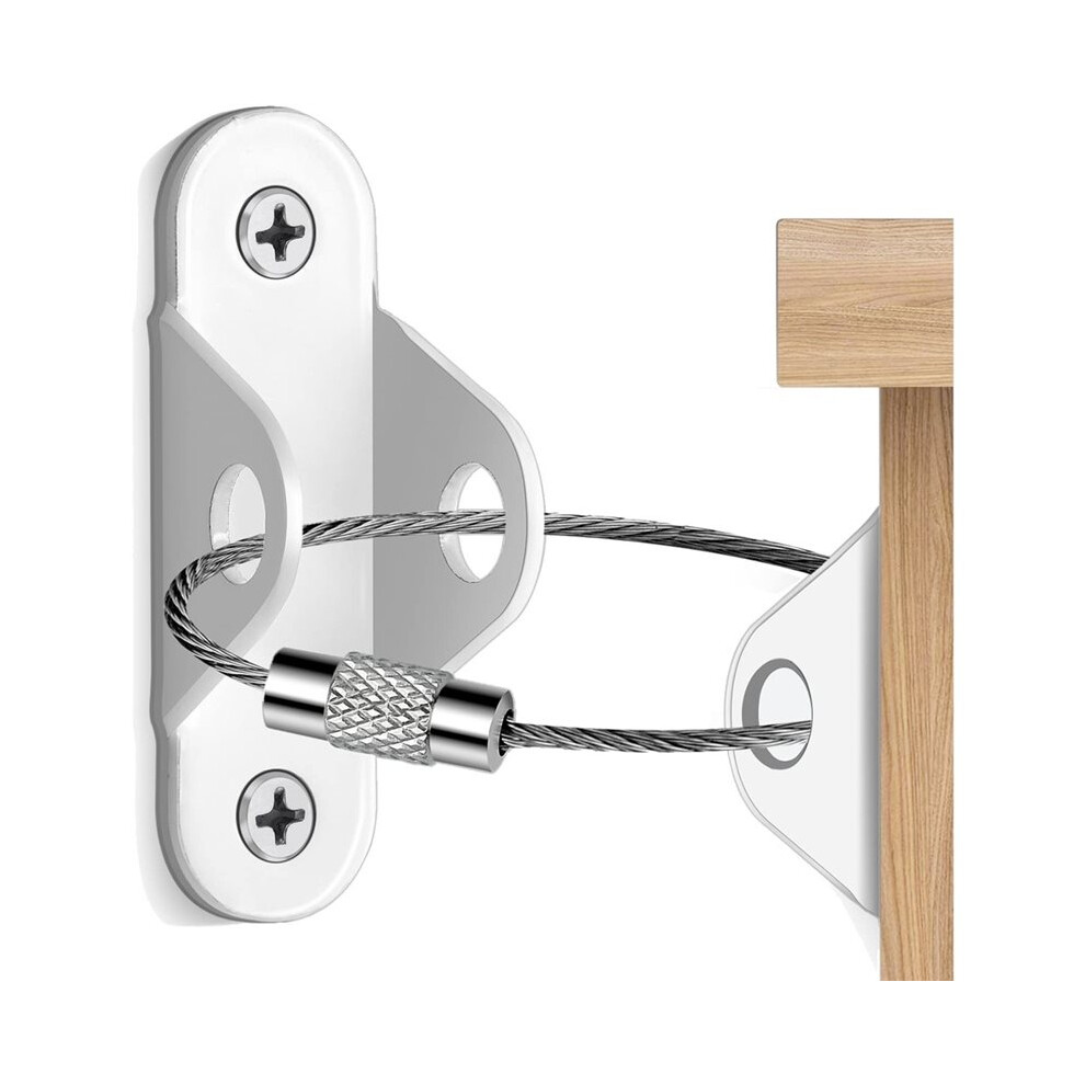Furniture Anchors Anti Tip Furniture Anchors for Baby Proofing,for Wall Safety Anchor Furniture Fasteners to Wall,1 Set