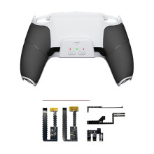 Für PS5-Controller Rücktasten Rückenschale mit 2 Metallrücktasten für PS5-Controller BDM-030/040/050/060
