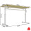 Adjustable Study Desk for Kids & Adults – Height-Adjustable, Multi-Purpose Home/Office Desk, Compact Design 2