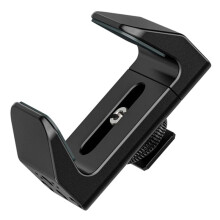 Universal Power Bank Mount Holder Cold Shoe Mount for 53mm to 72mm Power Supply for DSLR Camera Cage Battery Clamp