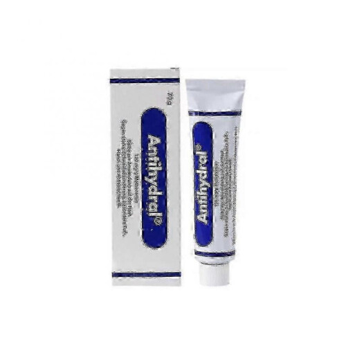 Waterproof and non irritating cream antiperspirant, very suitable for hyperhidrosis and excessive sweating