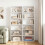 Levede 6-Tier Slim Narrow Adjustable Bookcase 9
