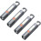 4 linternas recargables mini, enfoque ajustable. 1