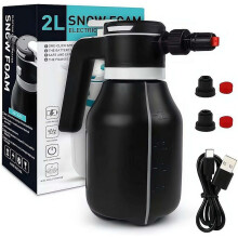 Pulverizador eléctrico 2L, recargable boquilla ajustable.