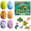 6 Dinosaur Bath Bombs with Surprise Toy, Gift Set 1