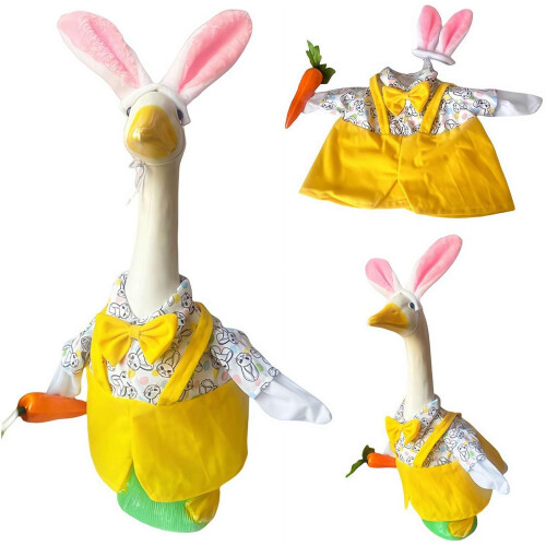 Costum gâscă Paște, urechi iepure