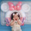 Boia inflável da Minnie Mouse para crianças e bebês. 5