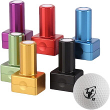 Gepersonaliseerde golfbalstempel, met naam, logo, herbruikbaar, cadeau voor mannen, vader, golfer