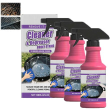 BBQ Grill Cleaner Spray – Fast-Acting Heavy-Duty Degreaser for Outdoor Grills