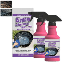 BBQ Grill Cleaner Spray – Fast-Acting Heavy-Duty Degreaser for Outdoor Grills
