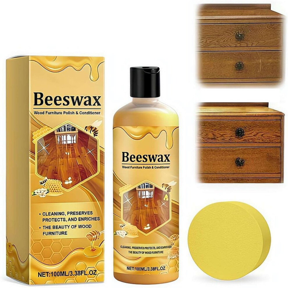 Beeswax Wood Polish Spray Â Natural Furniture Polish & Conditioner For Floors 5437706914594