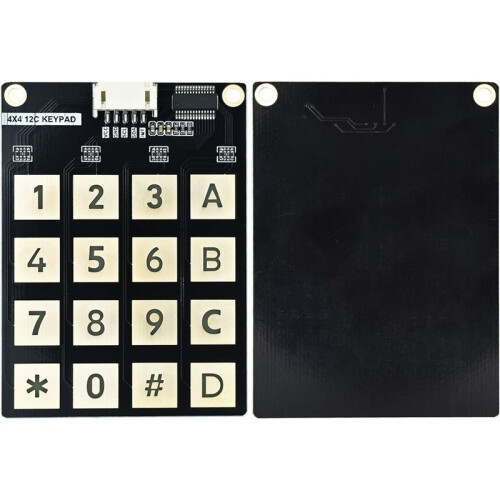 4x4 Matrix Keyboard 16 Key Capacitive Touch Button IIC Communication with Touch Detection 5P