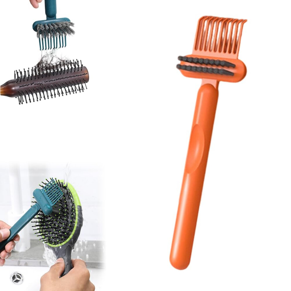 Oimg 2 In 1 Hair Brush Cleaning Tool Â Comb Cleaning Brush Rake For Travel