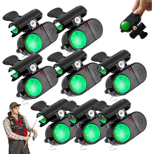 Alarma picada LED, sonido alerta.