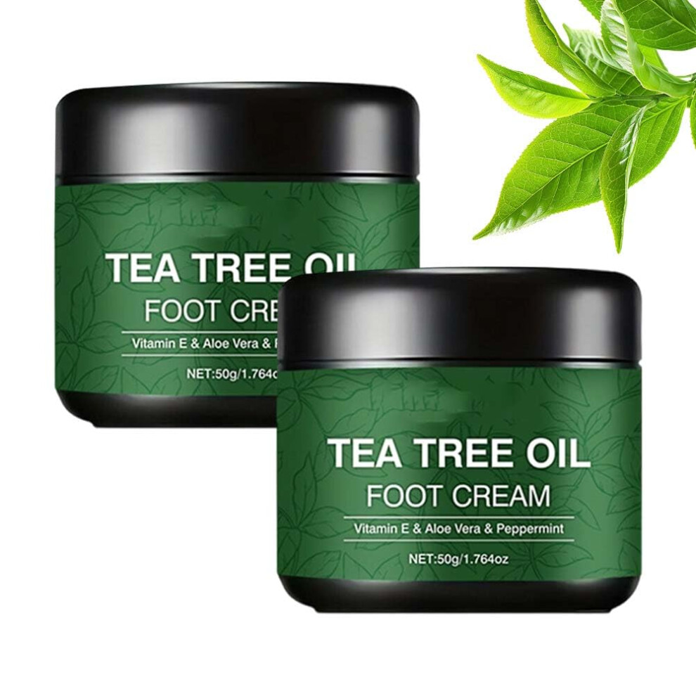 Oimg Cream Tea Tree Oil Foot Â Intensive Moisturizing For Dry Cracked Feet
