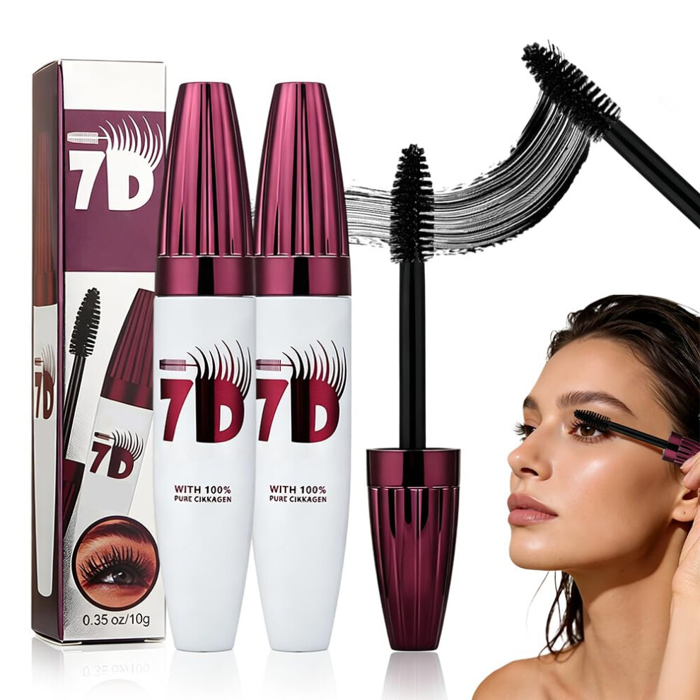 Oimg 7D Waterproof Volume Mascara Â Long Lasting Natural Curling Lashes