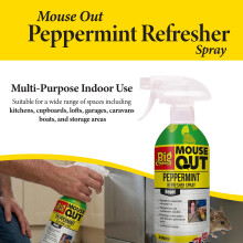 The Big Cheese Mouse Out Refresher Spray Natural Rodent Repellent 500ml