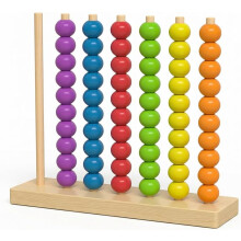 Juego apilar colores madera, familia.