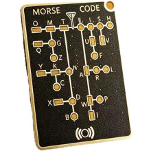 1er-Morse-Trainer, mit Licht, Vibration, für Funkamateur