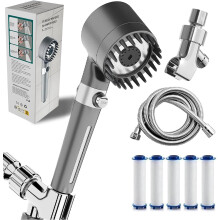 Cabezal ducha Drivse 2026 nuevo mano manguera 150cm soporte ajustable filtrado 5 recambios modo flash