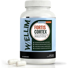 Wellim Fortis Cortex étrend-kiegészítő, napi wellness kapszula, non-GMO - 60 kapszula 30 napos adag
