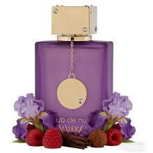 Maleka Damen Eau de Parfum – Lila Blumig Duft, 3.6 Ounce