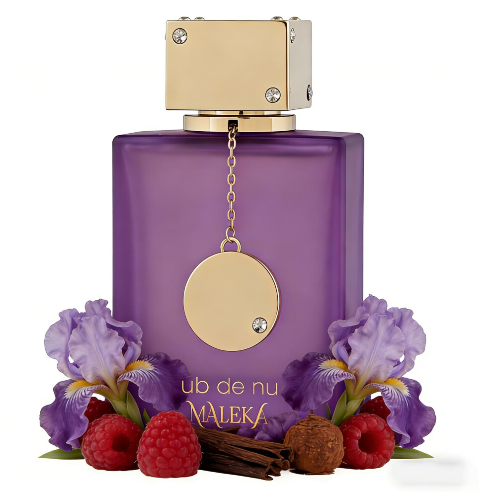Oimg Purple Maleka Women's Eau De Parfum Â Floral Scent, 3.6 Ounce