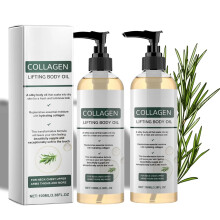 Collageen liftende bodyolie 2 stuks hydraterend niet vet voor droge huid na douche massage olie