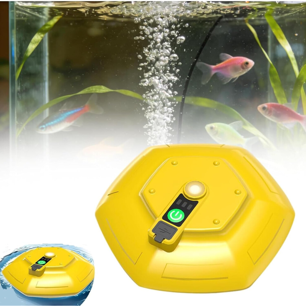 Oimg Floating Live Bait Aerator Â Rechargeable Portable Oxygen Pump For Fish Tank & Fishing Trips
