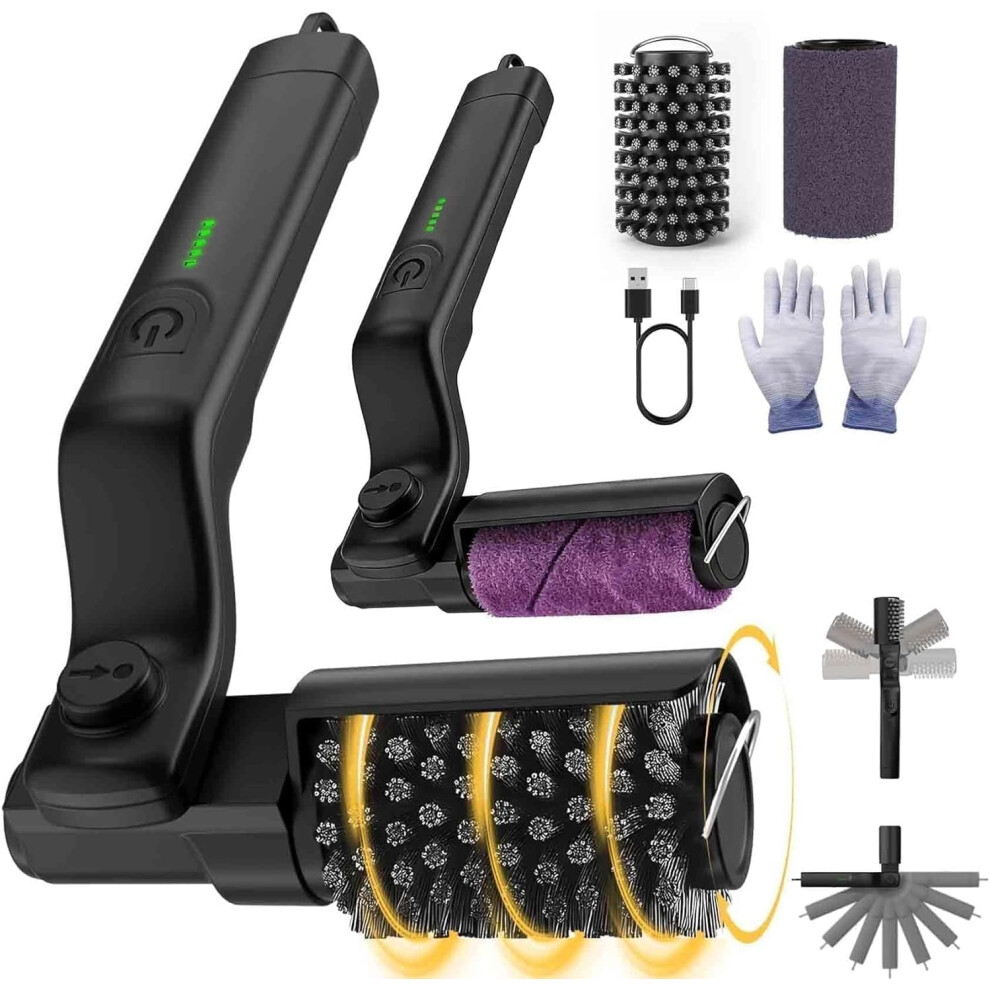 Oimg Electric Grill Brush Â Cordless Bbq Cleaner, 3 Speeds 300-400 Rpm, 90 Min Runtime, Type-C